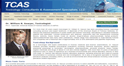 Desktop Screenshot of experttoxicologist.com