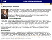 Tablet Screenshot of experttoxicologist.com